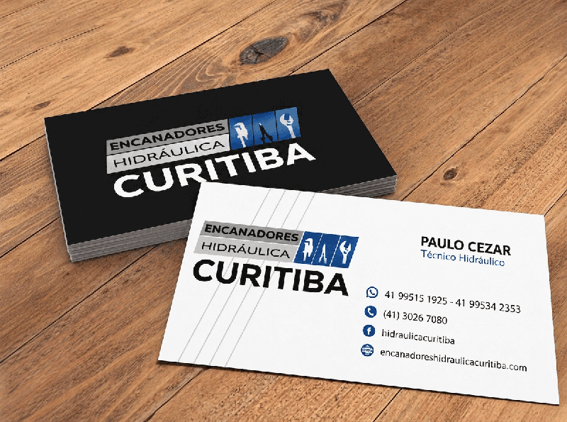 Logo da Encanadores Hidráulica Curitiba, empresa especializada em serviços hidráulicos em Curitiba.